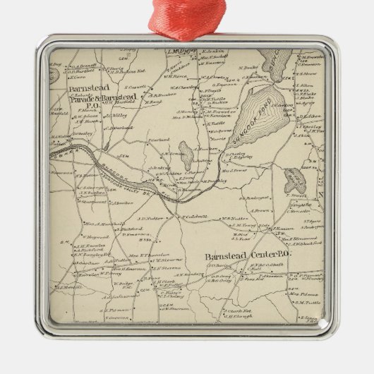 ベルクナップ社バーンステッド メタルオーナメント (正面)