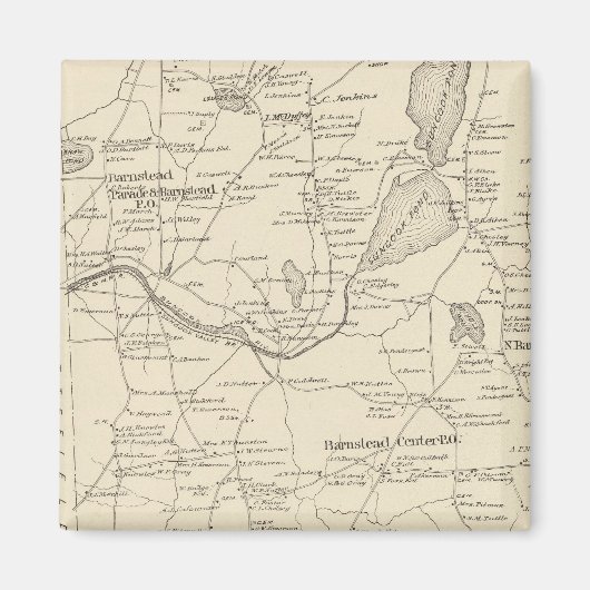 ベルクnap株式会社バーンステッド マグネット (正面)