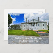 ベルグローブプランテーションミドルタウンVA ポストカード (正面/裏面)