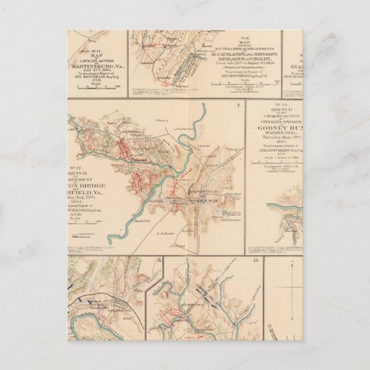 ベルグローブ戦 ポストカード (正面)