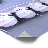 ベルゲンの作業タグ ポスター (角)