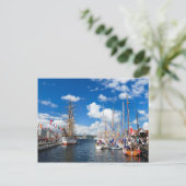 ベルゲンの街のポストカード ポストカード (スタンド正面)