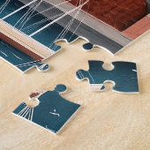 ベルゲンスタイルハウス ジグソーパズル (側面)