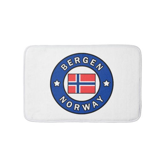 ベルゲンノルウェー バスマット (正面)
