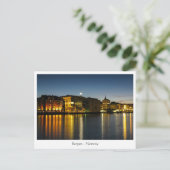 ベルゲンノルウェー ポストカード (スタンド正面)