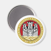 ベルゲン・コム（ノルウェー） マグネット (正面/裏面)