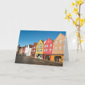 ベルゲン、ノルウェーの店舗と店舗 カード (黄色い花)