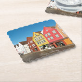 ベルゲン、ノルウェーの店舗と店舗 ペーパーコースター (アングル)