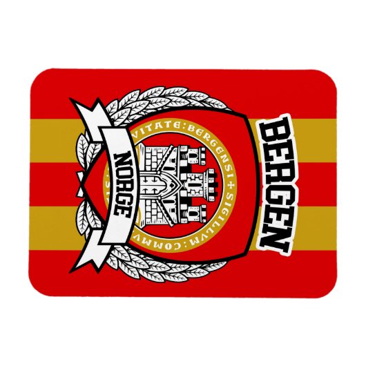 ベルゲン マグネット (横)