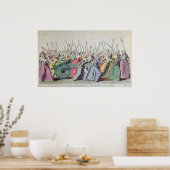 ベルサイユによる女性の行進 ポスター (キッチン)