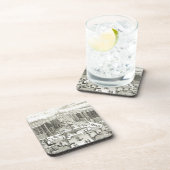 ベルサイユの庭にある噴水の油絵 コースター (右側)