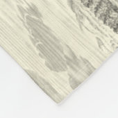 ベルサイユの庭にある噴水の油絵 フリースブランケット (角)