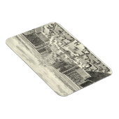 ベルサイユの庭にある噴水の油絵 マグネット (右側)