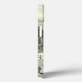 ベルサイユの庭にある噴水の油絵 Case-Mate iPhoneケース (裏面 / 右)
