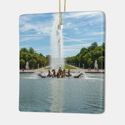 ベルサイユの庭園のアポロの泉 セラミックオーナメント (左)