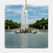 ベルサイユの庭園のアポロの泉 セラミックオーナメント (裏面)