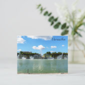 ベルサイユの庭園のネプチューンの泉 ポストカード (スタンド正面)