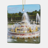 ベルサイユの庭園のラトナの泉 セラミックオーナメント (左)