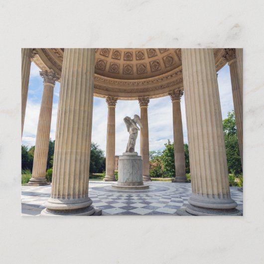 ベルサイユの愛の寺、カップドンの像 ポストカード (正面)