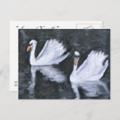 ベルサイユの白鳥 ポストカード (正面/裏面)