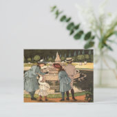 「ベルサイユの1日」 ポストカード (スタンド正面)