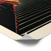 ベルサイユシャトーイラストレーションフランスポストカード ポスター (角)