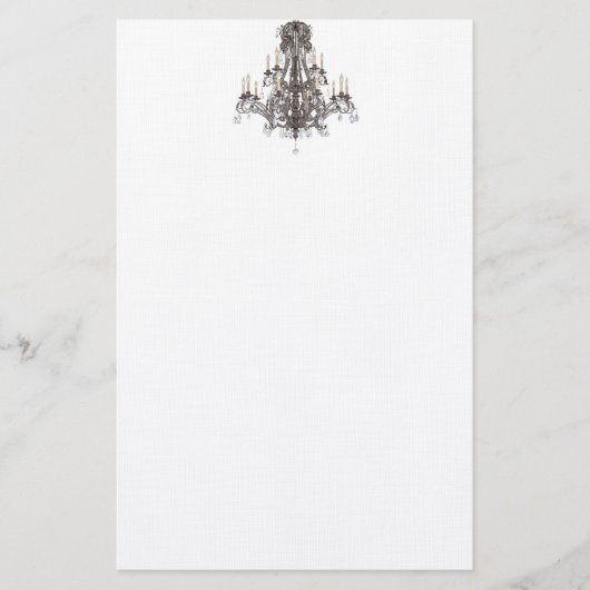 ベルサイユシャンデリアコレクションノートパッド 便箋 (正面)