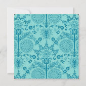 ベルサイユシャンデリア結婚式招待状 招待状 (裏面)