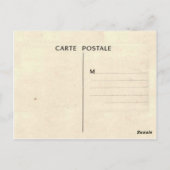 ベルサイユパレスグランドトリアノンフランス1920 ポストカード (裏面)