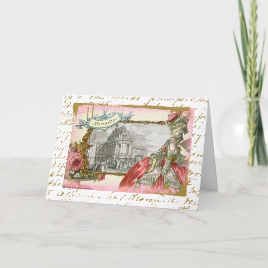 ベルサイユマリーアントワネットエレガンスコラージュ カード (正面)