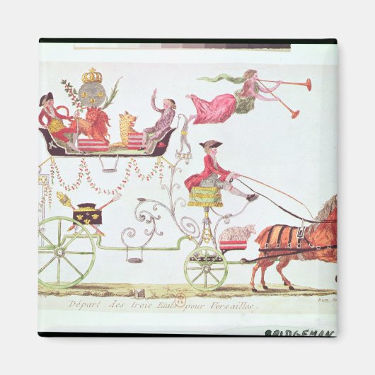 ベルサイユ三令の発出 マグネット (正面)