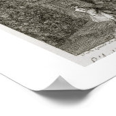 ベルサイユ凱旋門版木、銅版、版画 ポスター (角)