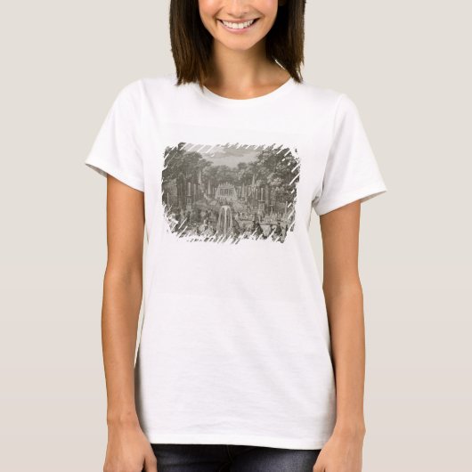 ベルサイユ凱旋門版木、銅版、版画 Tシャツ (正面)