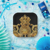 ベルサイユ城の孤立したゴールデンの門 – フランス ペーパープレート (パーティー)