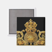 ベルサイユ城の孤立したゴールデンの門 – フランス マグネット (正面/裏面)