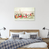 ベルサイユ女性行進 キャンバスプリント (インサイチュ (寝室))