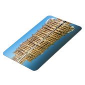 ベルサイユ宮殿と池での反射 マグネット (左側)