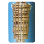 ベルサイユ宮殿と池での反射 マグネット (縦)