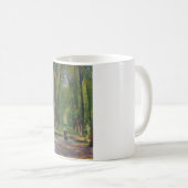 ベルサイユ宮殿の庭園（フランス） コーヒーマグカップ (正面右)