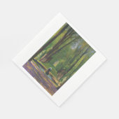 ベルサイユ宮殿の庭園（フランス） スタンダードランチョンナプキン (角)