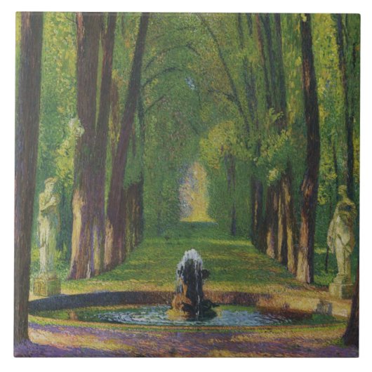 ベルサイユ宮殿の庭園（フランス） タイル (正面)