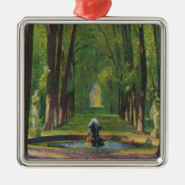 ベルサイユ宮殿の庭園（フランス） メタルオーナメント