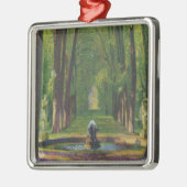 ベルサイユ宮殿の庭園（フランス） メタルオーナメント (左)