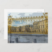 ベルサイユ宮殿の手すりビューポストカード ポストカード (正面/裏面)