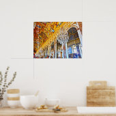 ベルサイユ宮殿フォトイラストレーション。 ポスター (キッチン)