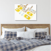 ベルサイユ宮殿。フランス キャンバスプリント (インサイチュ (寝室))