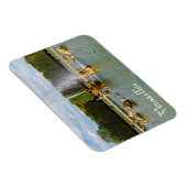 ベルサイユ庭園のドラゴンファウンテン – フランス マグネット (右側)