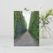 ベルサイユ庭園フォトグリーティングカード (スタンド正面)