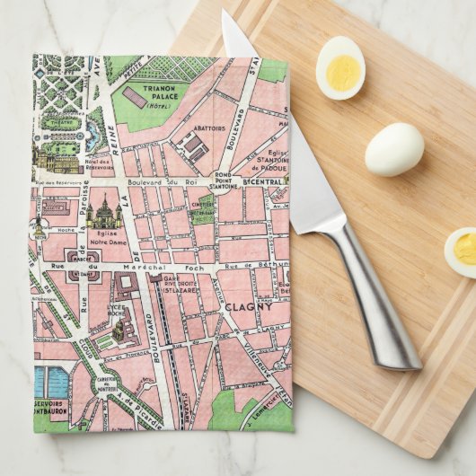 ベルサイユ キッチンタオル (四つ折り)