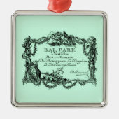 ベルサイユ – グランドボールの装飾 メタルオーナメント (正面)